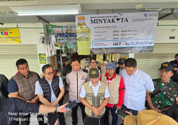 Satgas Pantau Dua Pasar di Tangerang, Harga Pangan Tetap Stabil