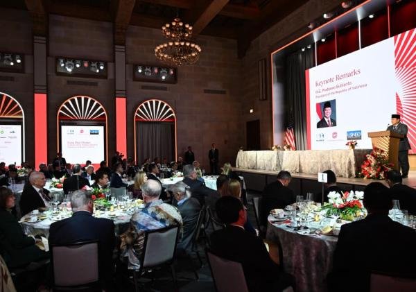 Prabowo Tegaskan Komitmen Reformasi di Hadapan U.S. Chamber of Commerce