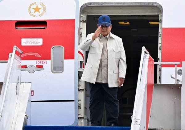 Prabowo Subianto Berangkat ke AS untuk Pertemuan Bilateral dengan Donald Trump